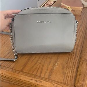 Michael Kors Grey Crossbody